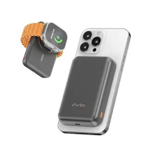 URBN Curve 3 in 1 10000mAh MagSafe Wireless Power Bank