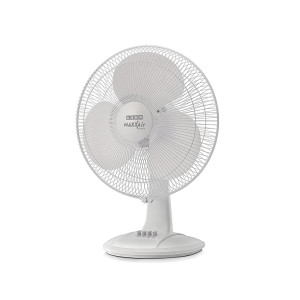 USHA Maxx Air Ultra Table Fan 400MM, 1350 RPM, Aerodynamic Blades, 100% Copper Motor