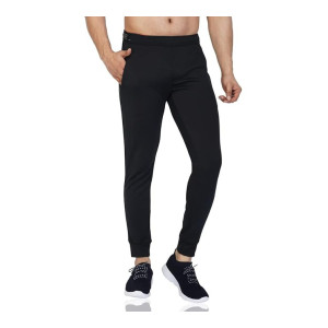 Vector X Men’s Athletic/Gym Jogger with Jacquard Waistband, Zip Pockets & HT Reflector