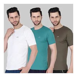 Vector X Men’s Polyester Half Sleeve Round Neck T-Shirt