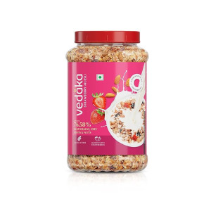 Vedaka Strawberry Muesli 1kg Jar