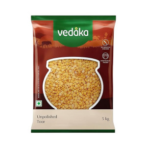 Vedaka Toor Dal (Arhar Dal) 5kg Naturally Rich In Protein