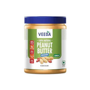 Veeba 100% Natural Peanut Butter (1Kg)
