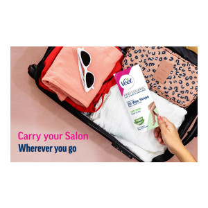 Veet Professional Waxing Kit for Dry Skin Strips