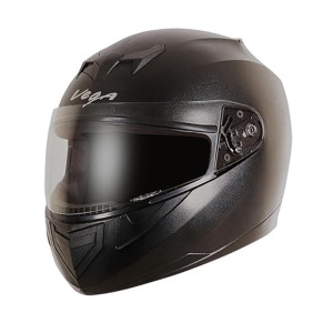 Vega Edge ISI Certified Full Face Gloss Finish Helmet with Clear Visor