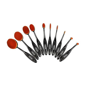Vega Pro-Ez Set Of 10 Professional Make-Up Brushes