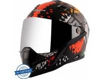 DEAL VEGA Storm Atomic Motorbike Helmet Dull Black Orange Rs 713 Flipkart