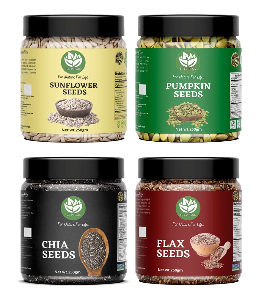 Vegan Raw Seeds Combo 1kg Deal
