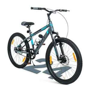 VESCO 24 T Drift Cycle MTB Mountain Bike with Dual Disk Brake & Front Suspension