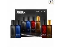 Villain Rebel Perfume Gift Set for Men 4x20ml