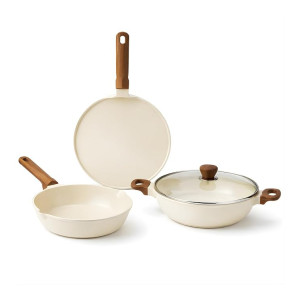 Vinod Di Casa Signature Ceramic Non Stick Cookware Set – 4 pcs