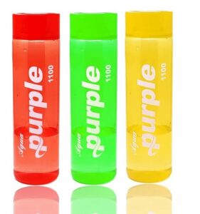 Deal Vipron Aqua Purple Plastic Water Bottle 3x1L