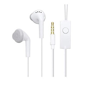 Vismay 3.5mm Jack Wired Earphones with Mic for Samsung