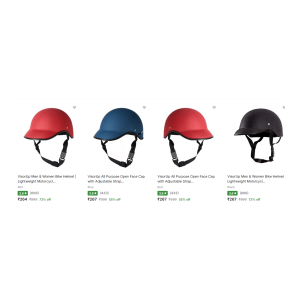 Visorup Biker Helmets Up to 73% Off