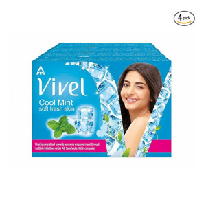 Vivel Cool Mint Soap Pack at Rs145 | Amazon Deal