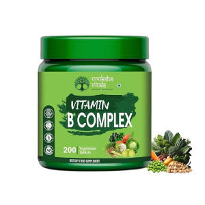 Vruksha Vitals Vitamin B Complex 200 Tabs/Capsules