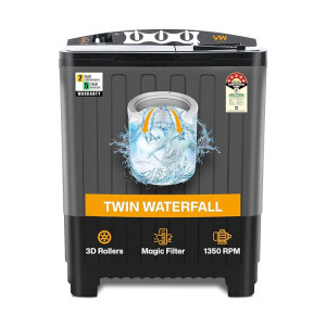 VW 7.5 kg 5 Star Semi Automatic Top Load Washing Machine