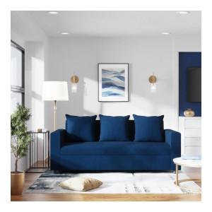 Wakefit Solatio 3 Seater Wooden Sofa Set