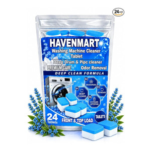 Washing Machine Cleaner Tablets 24 Count at Rs139 | Amazon Deal