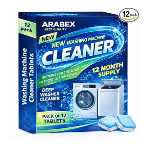 Washing Machine Cleaner Tablets for Deep Cleaning & Descaling