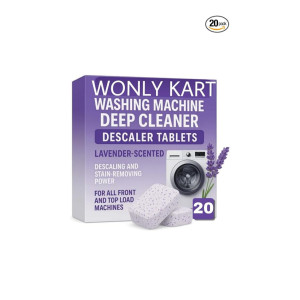 Lavender-scented Washing Machine Deep Cleaner Descaler Tablets
