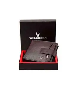 WildHorn RFID Leather Wallet For Men Brown Rs. 292