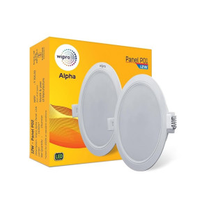 Wipro 12w Alpha Downlight (Warm White, 4-inch Cutout)