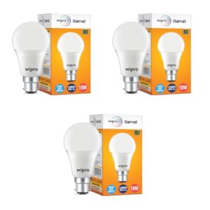 Wipro Garnet LED Bulb Pack of 3