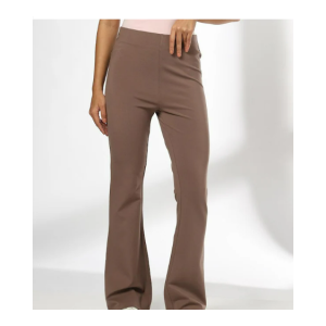 Women Flared Leggings with Elasticated Waist