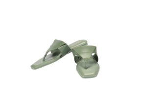 Green Triangle Open Toe Flats Deal Rs. 284