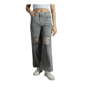 HIGH STAR Women’s Regular Fit Mid Rise Jeans