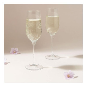 Wonderchef Bormioli Champagne Inventa Flute Stemware (Set of 2)