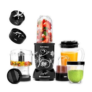 Wonderchef Nutri Blend Complete Kitchen Machine with 4 Jars, 500W