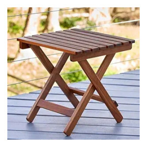 Handmade Wooden Foldable Adirondack Coffee Table 13 Inch