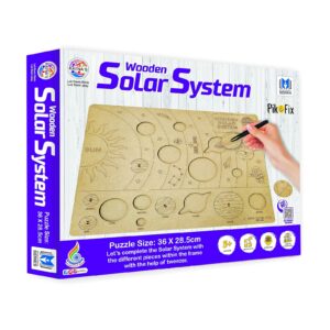 Deal Ratna’s Wooden Solar System Puzzle for Kids Rs. 137
