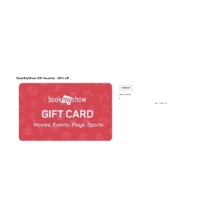 Woohoo Bookmyshow Gift Voucher at Rs150 | Deals Deal