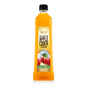 WOW Life Science Organic Apple Cider Vinegar (900 ml)