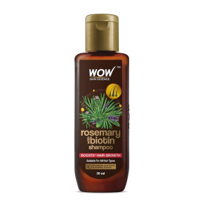 WOW Skin Science Rosemary & Biotin Hair Growth Shampoo