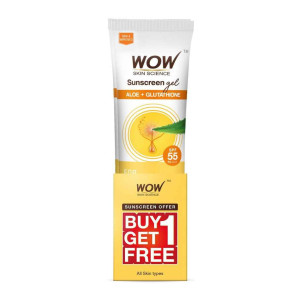 Wow Skin Science Sunscreen Creme SPF 55 PA++