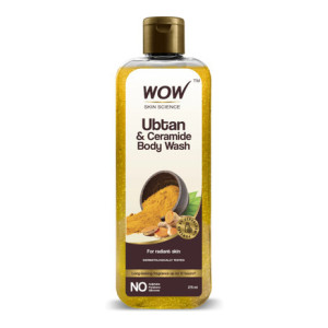 WOW SKIN SCIENCE Ubtan & Ceramide Body Wash – Radiance Boosting Cleanser