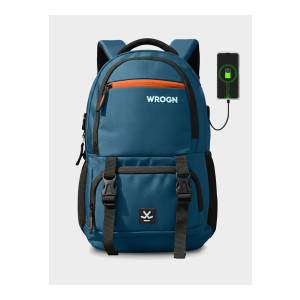 Wrogn 40L Laptop Backpack Blue at Rs489 | Flipkart Deal
