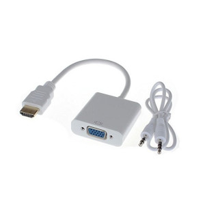xcluma HDMI to VGA Cable with Audio Conversion