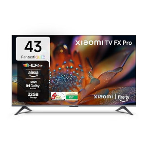 Xiaomi 43-inch FX Pro QLED Ultra HD 4K Smart Fire TV
