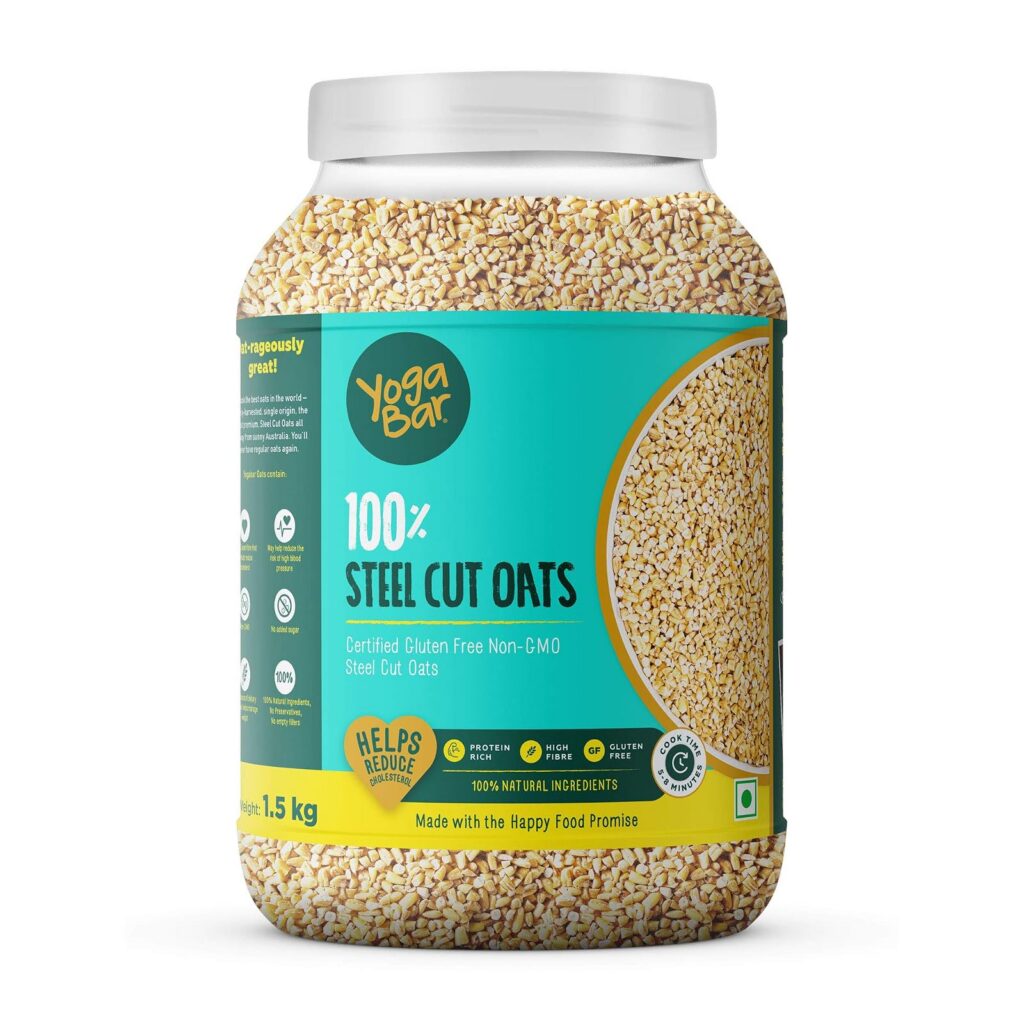 Yogabar Steel Cut Oats 1.5Kg