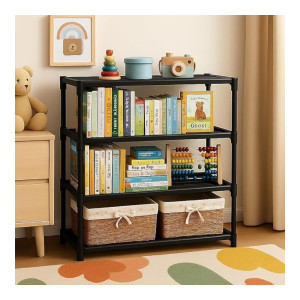 YouCopia 7 Cases Portable Book Shelf for Home & Study