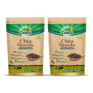 Zandu Chia Seeds 200GM (Pack of 2)