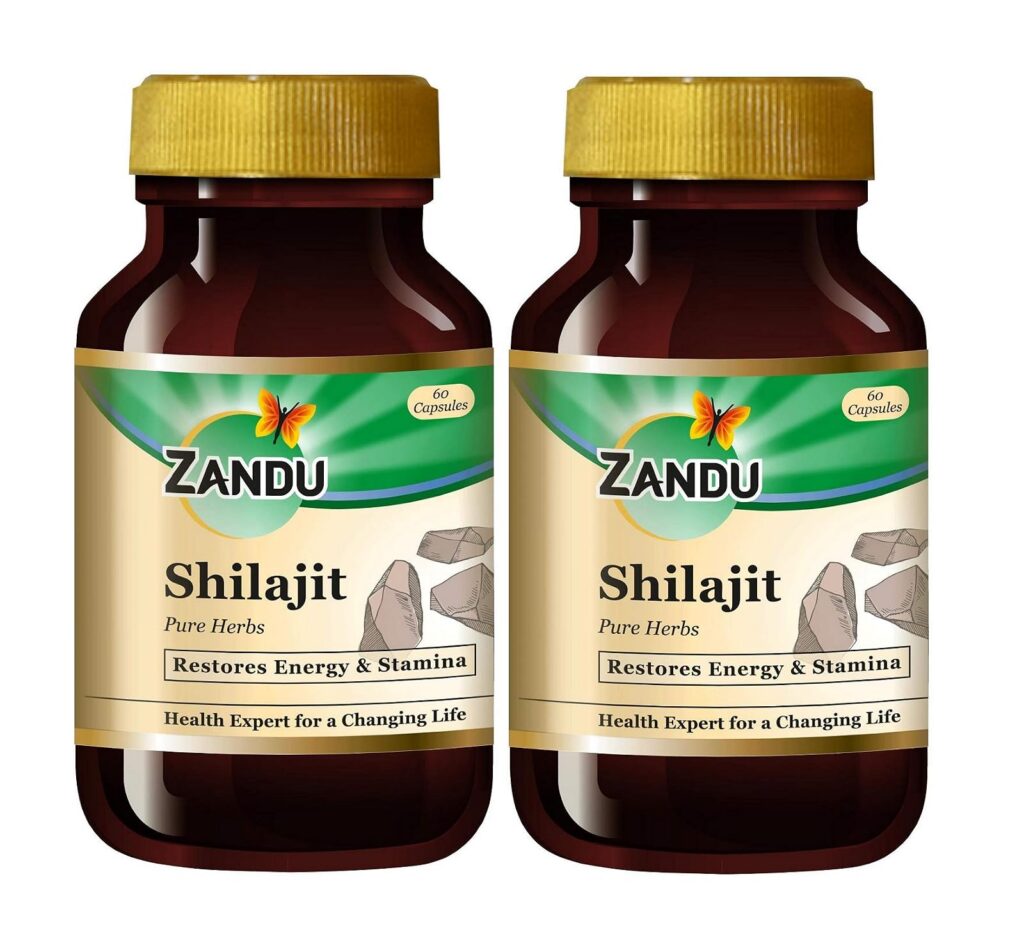 Zandu Shilajit Capsule Deal 60 Caps for Rs. 299