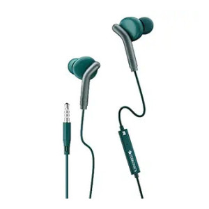 ZEBRONICS Bro Wired Earphones with Mic, 3.5mm Jack