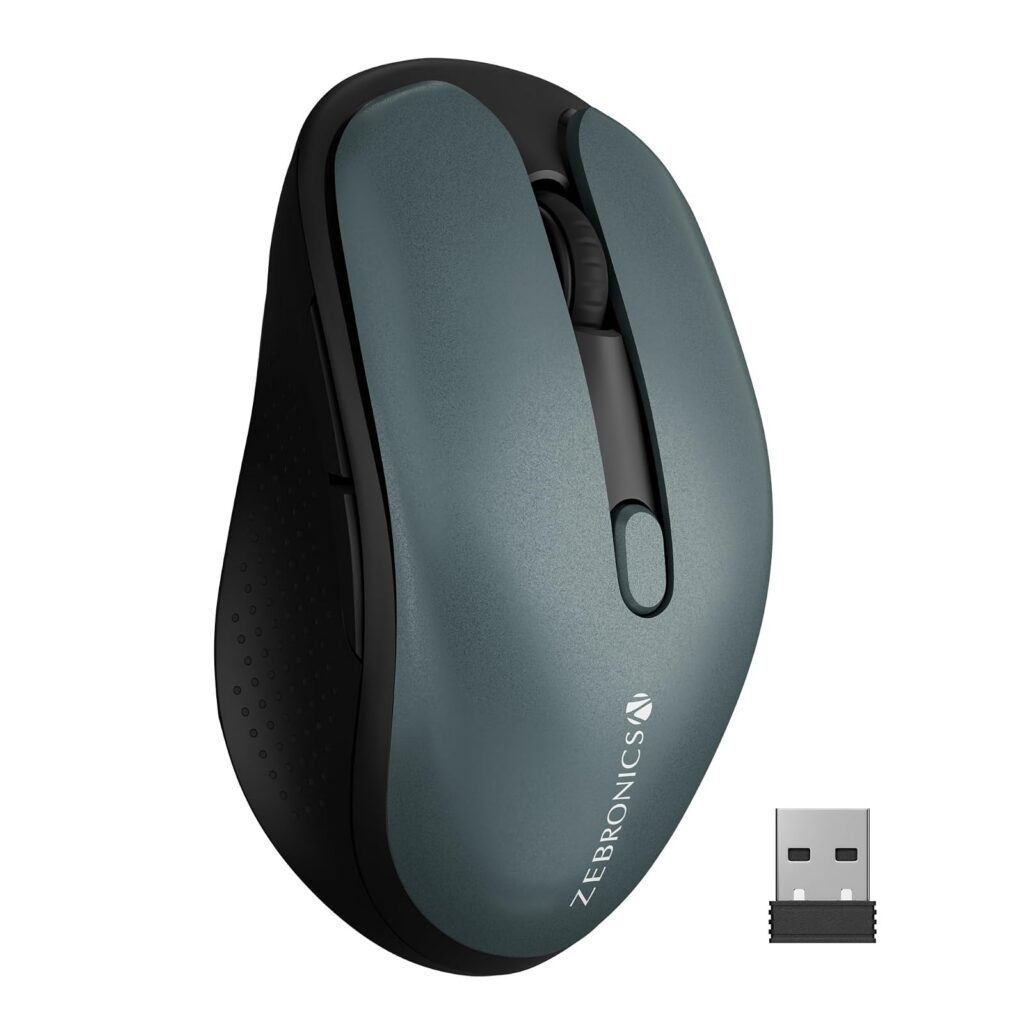Zebronics Charm Wireless Mouse Dual Mode Rs. 434