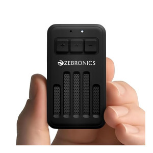 ZEBRONICS Clipper Wearable Bluetooth Speaker with Mic